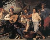 特奥多尔 隆鲍茨 : Allegory of the Five Senses